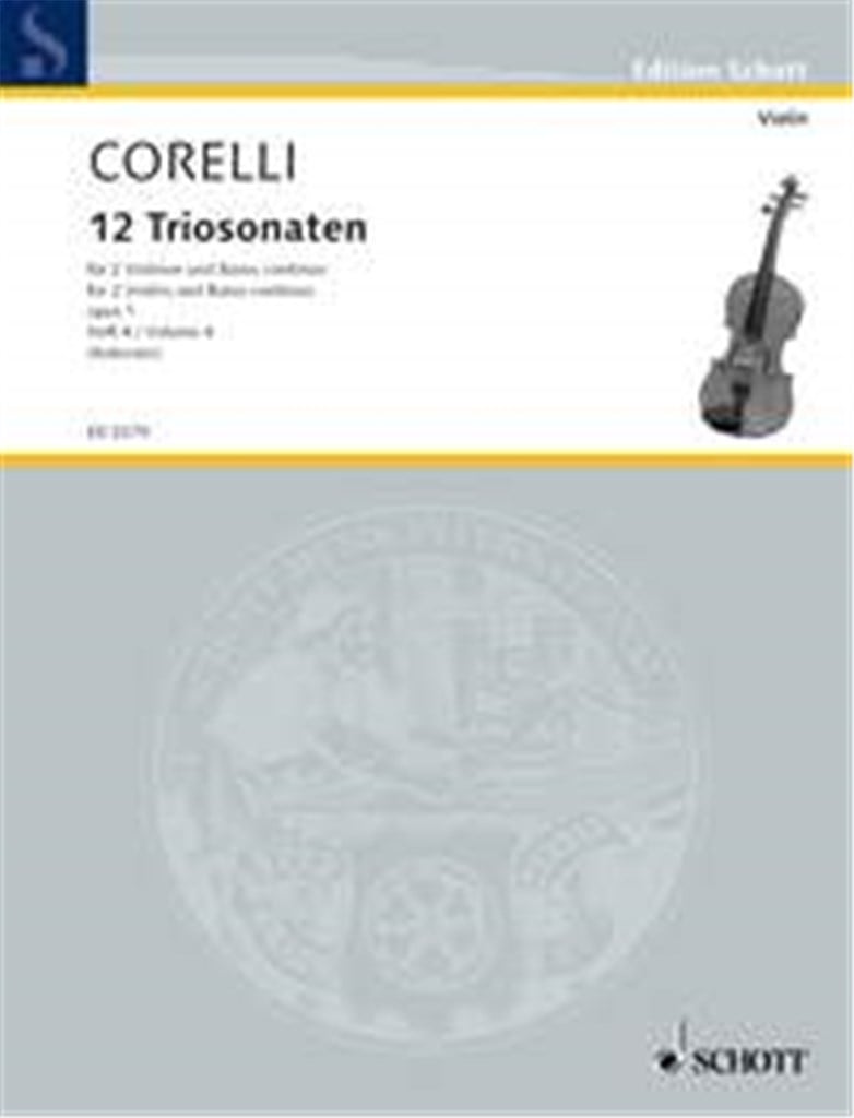 Twelve Triosonatas op. 1 Band 4